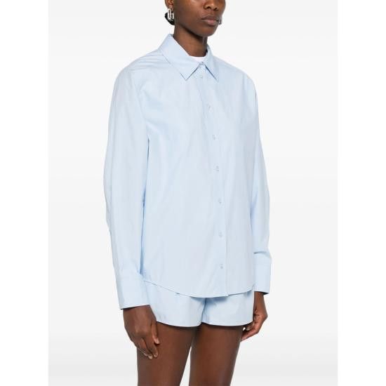 Alexander Wang ALEXANDER WANG Women Shirts 1WC3251133 459B BLUE Size M / US 6-8 / IT 42-44 - 5 Thumbnail