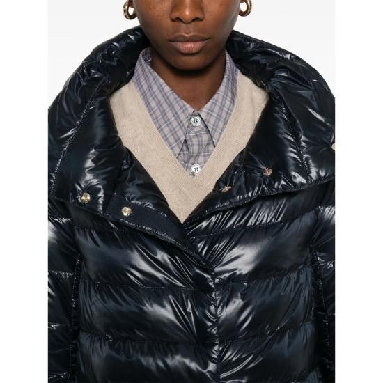 Herno HERNO Women Jackets 12017Z PI0043DIC 9200 BLUE Size M / US 6-8 / IT 42-44 - 3 Thumbnail