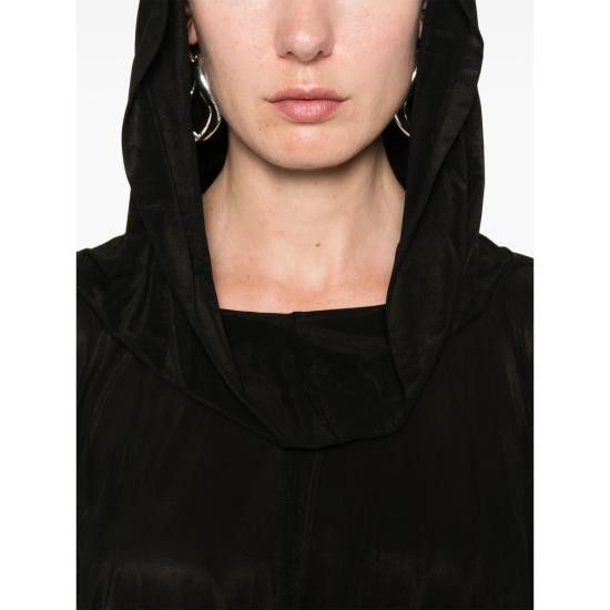 Rick Owens RICK OWENS Women Blouses RO01E7278 BZ 09 BLACK Size ONE SIZE - 3 Thumbnail