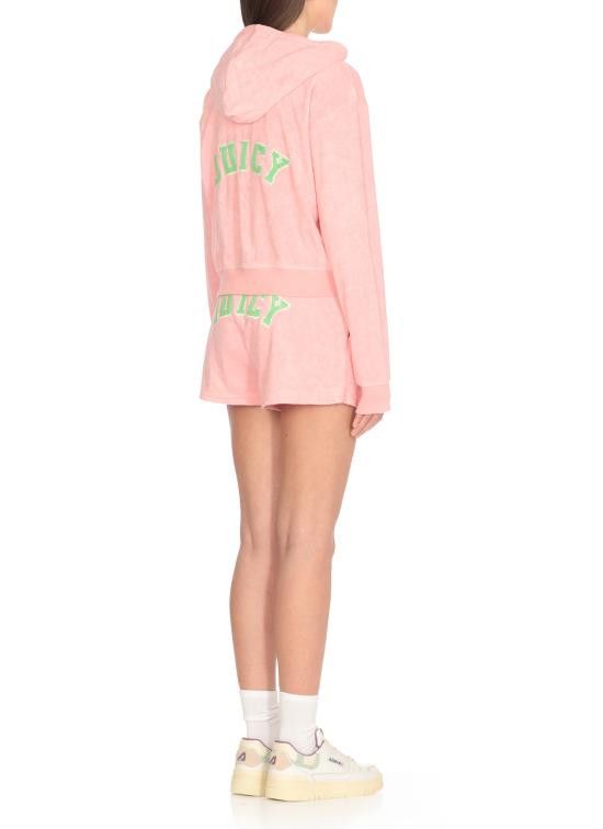 Juicy Couture JUICY COUTURE Women Hoodies VEJTV0573WJG JP2 Pink Size XS / US 0-2 / IT 36-38 - 3 Thumbnail