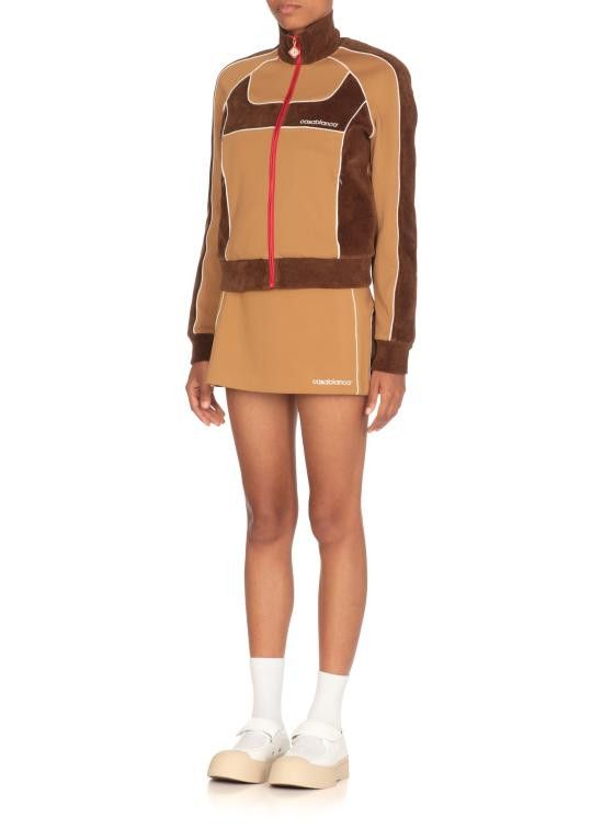 Casablanca CASABLANCA Women Hoodies WS25JTP35701 BEIGE BROWN Brown Size S / US 4 / IT 40 - 2 Thumbnail