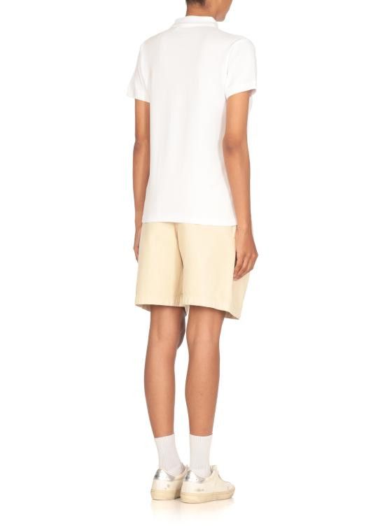 Maison Kitsune MAISON KITSUNE Women Polo Shirts OW00207 KJ7010P100 White Size L / US 10 / IT 46 - 3 Thumbnail