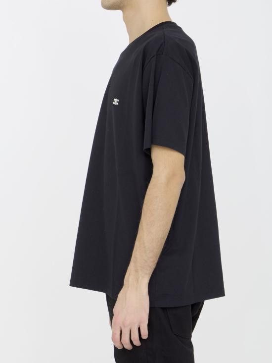 Celine CELINE Men T-Shirts 2X04I671Q BLACK Size US XL / EU 56 / 4 - 3 Thumbnail