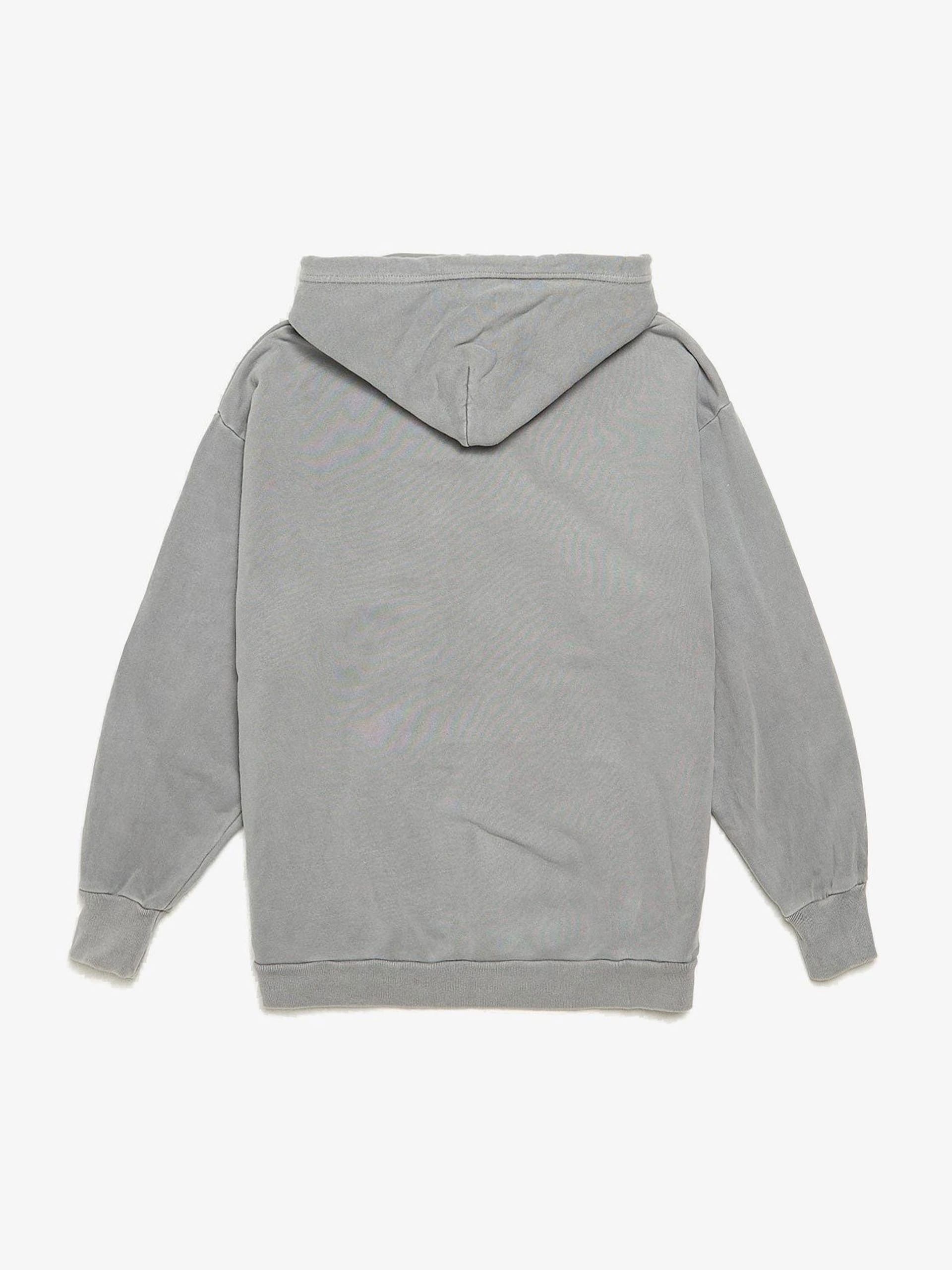 Wtaps Gray Logo Printed Cotton Hoodie Size US XL / EU 56 / 4 - 2 Thumbnail