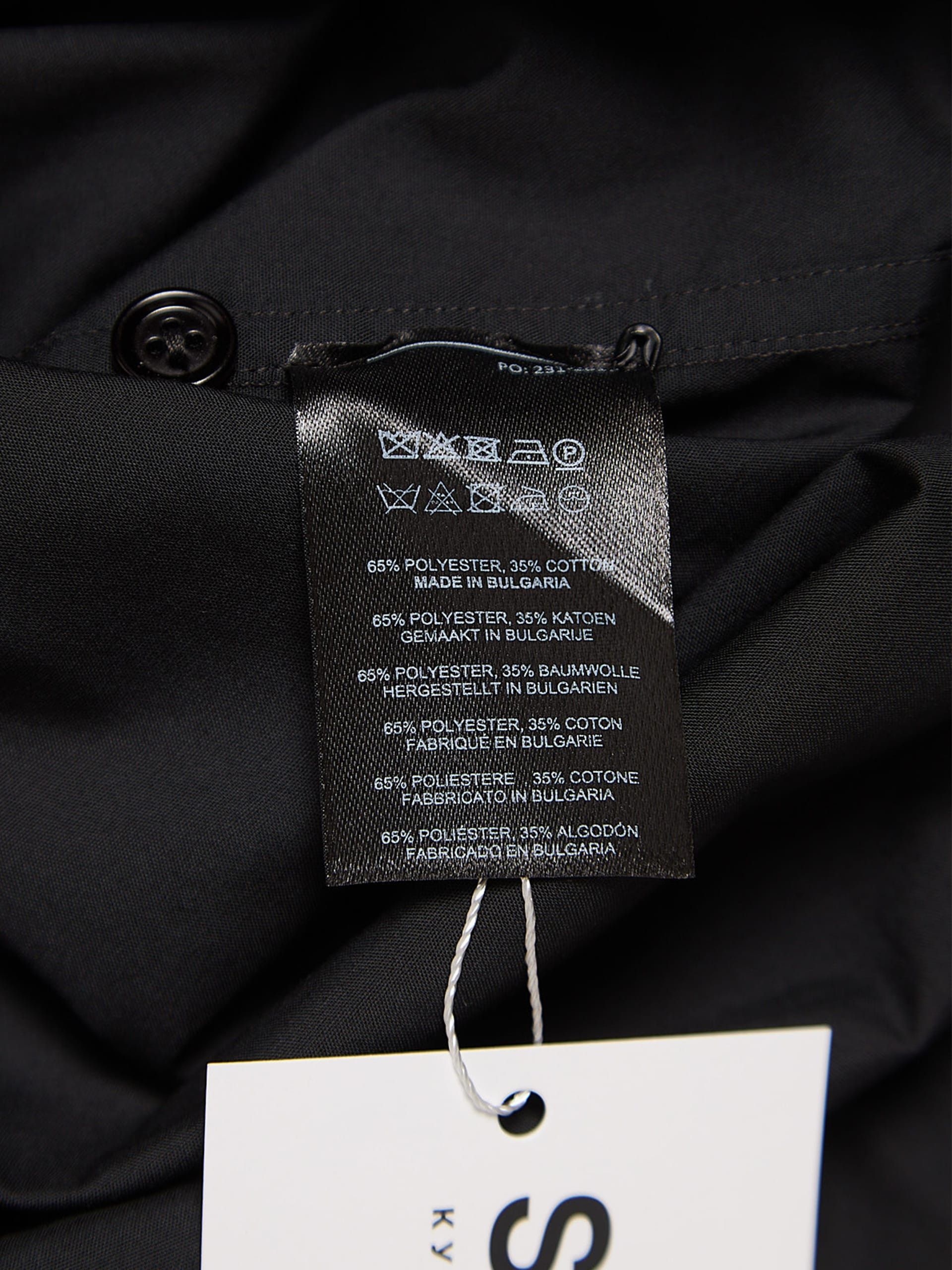 Dries Van Noten Black Skirt Detailed Polyester Shirt Size US L / EU 52-54 / 3 - 4 Thumbnail