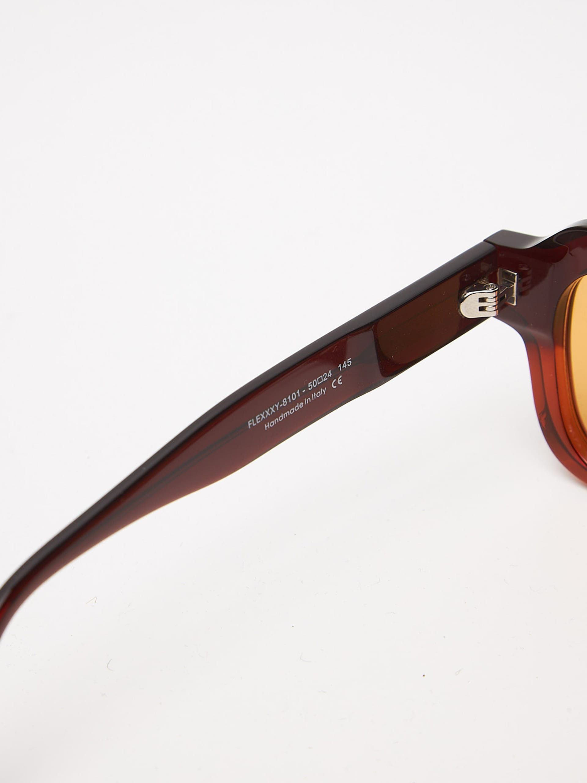 Thierry Lasry Brown Translucent Plastic Sunglasses Size ONE SIZE - 5 Thumbnail