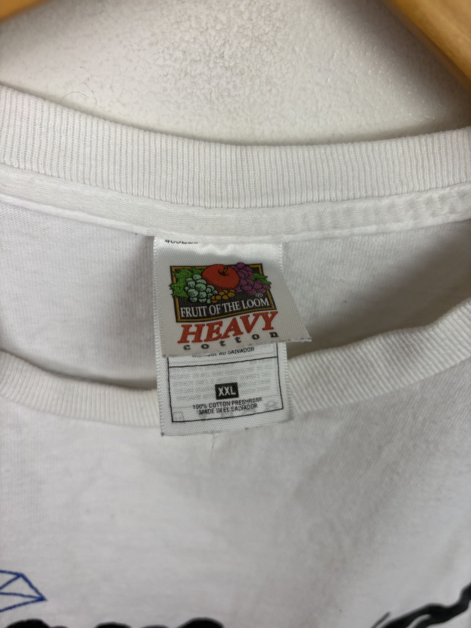 Vintage Vintage 2000's Y2K Diamond Point Tee shirt Size US XXL / EU 58 / 5 - 2 Thumbnail