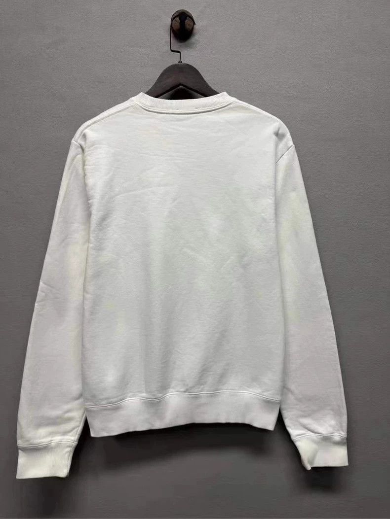 Dior Dior Embroidered Floral Sweatshirt in White-yf Size US L / EU 52-54 / 3 - 2 Thumbnail