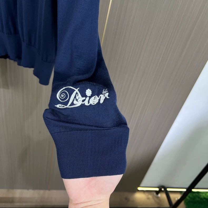 Dior Dior Kenny Scharf Embroidered Wool Knit Sweater-yf Size US M / EU 48-50 / 2 - 5 Thumbnail