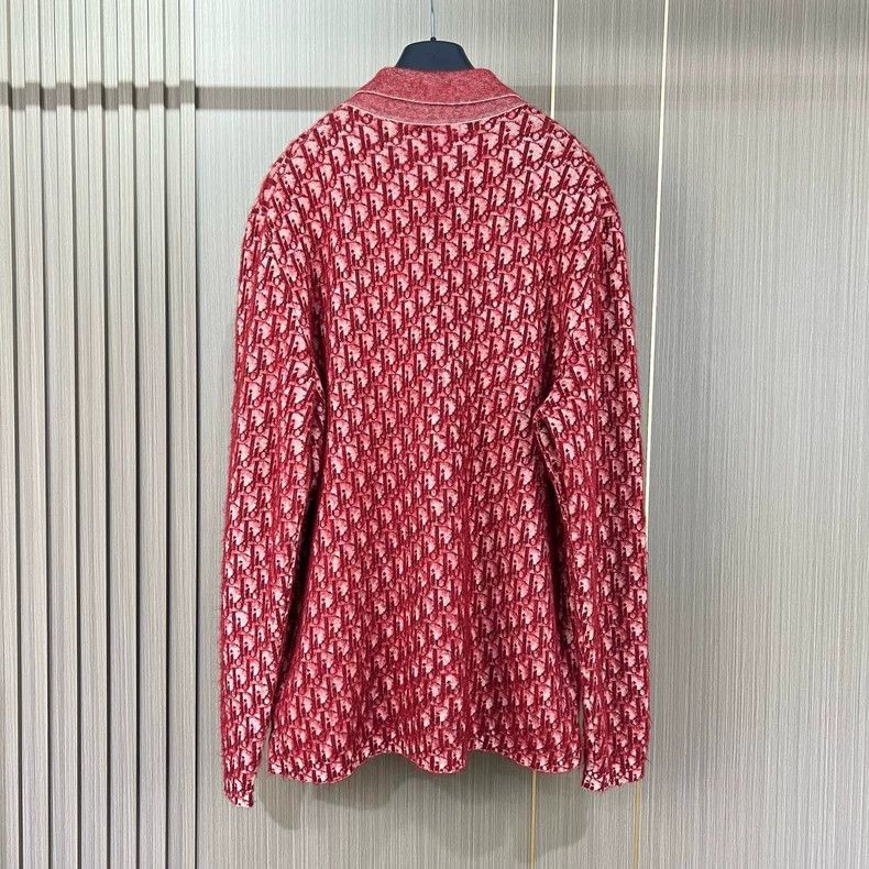 Dior Dior Embroidered Mohair Knitted Sweater-yf Size US M / EU 48-50 / 2 - 2 Thumbnail