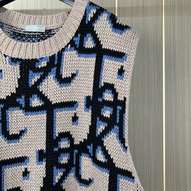 Dior Dior Travis Scott Knit Vest-yf Size US S / EU 44-46 / 1 - 3 Thumbnail