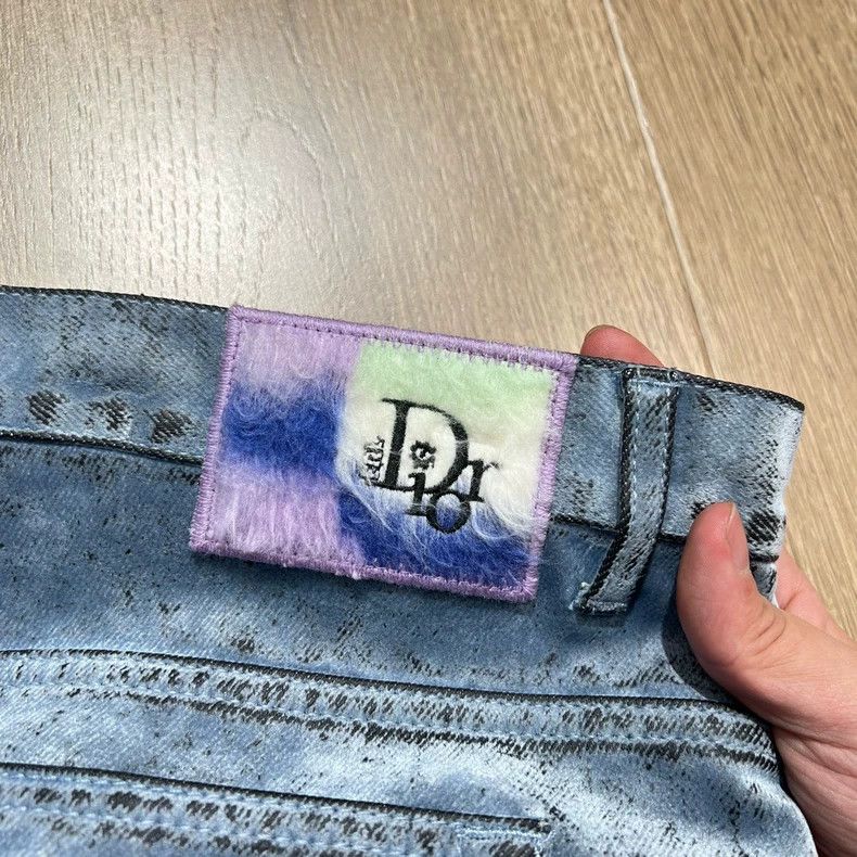 Dior Dior ERL Blue Gray Denim Shorts-yf Size US 34 / EU 50 - 5 Thumbnail