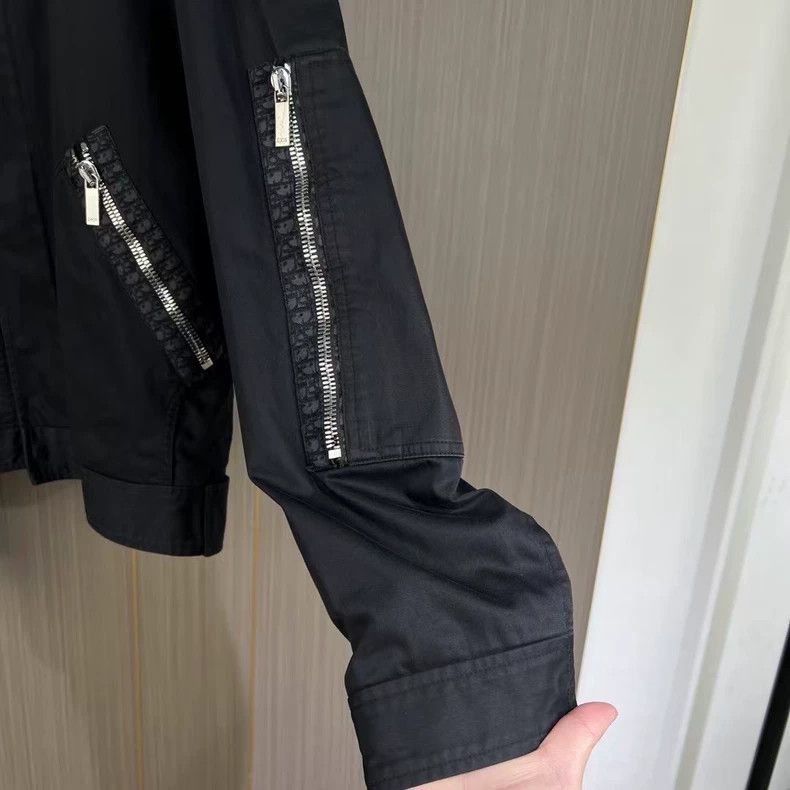 Dior Dior Multi-Zippered Jacket in Black-yf Size US L / EU 52-54 / 3 - 4 Thumbnail