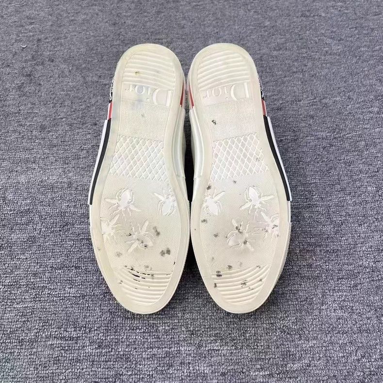 Dior Dior Black and White High-Top Sneakers-yf Size US 10 / EU 43 - 5 Thumbnail