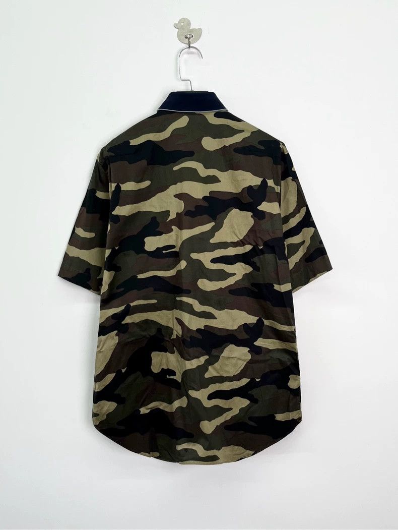 Dior Dior Camouflage Embroidered Short Sleeve Shirt-yf Size US M / EU 48-50 / 2 - 2 Thumbnail