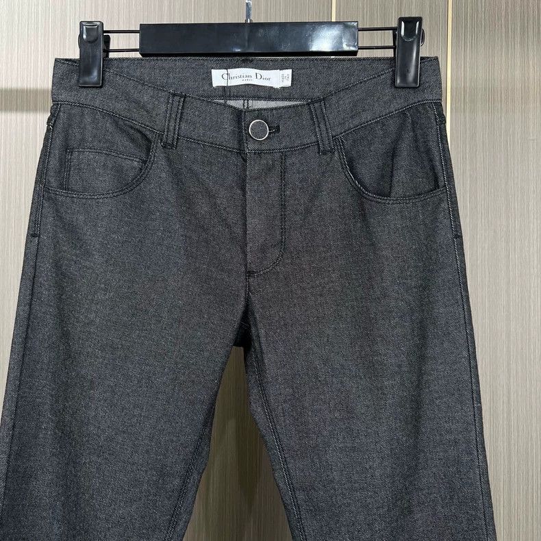 Dior Dior Black Gray Casual Long Pants-yf Size US 34 / EU 50 - 3 Thumbnail