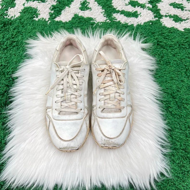 Louis Vuitton Louis Vuitton White Casual Sneakers Size 6.5-yf Size US 6.5 / EU 39-40 - 3 Thumbnail