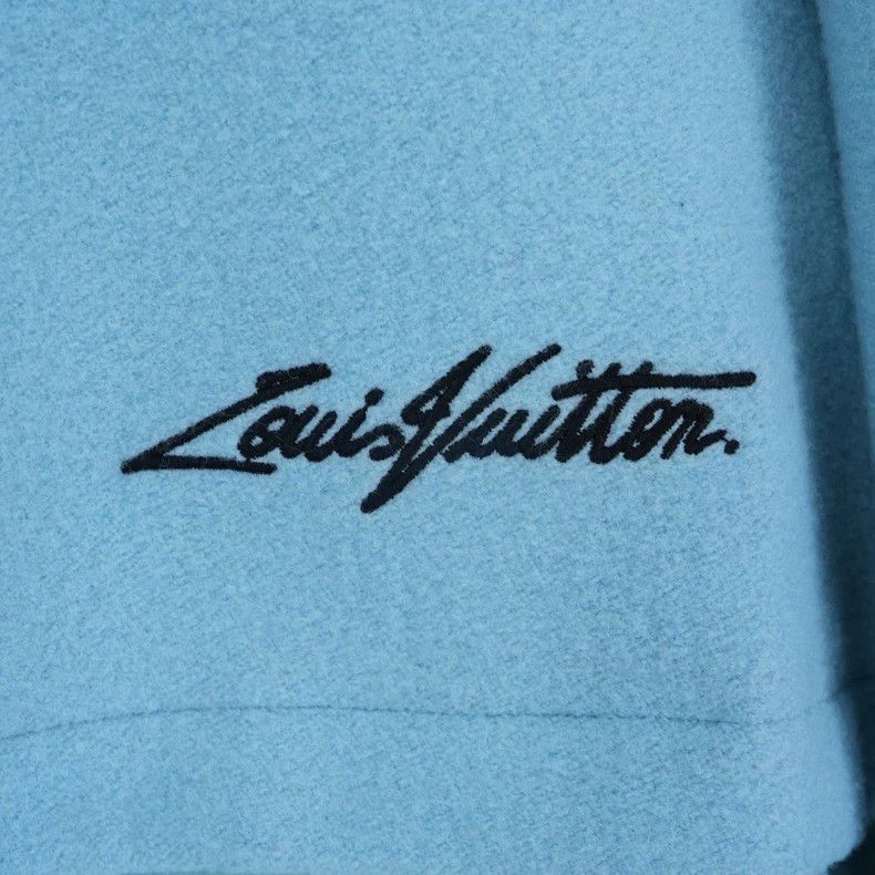 Louis Vuitton Louis Vuitton SS23 Half-Zip Jacket Blue Size US XXL / EU 58 / 5 - 3 Thumbnail