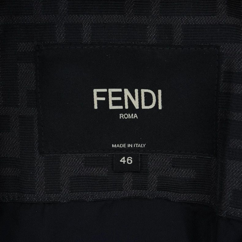 Fendi Fendi Logo Printed Pocket Jacket Shirt Size US M / EU 48-50 / 2 - 4 Thumbnail