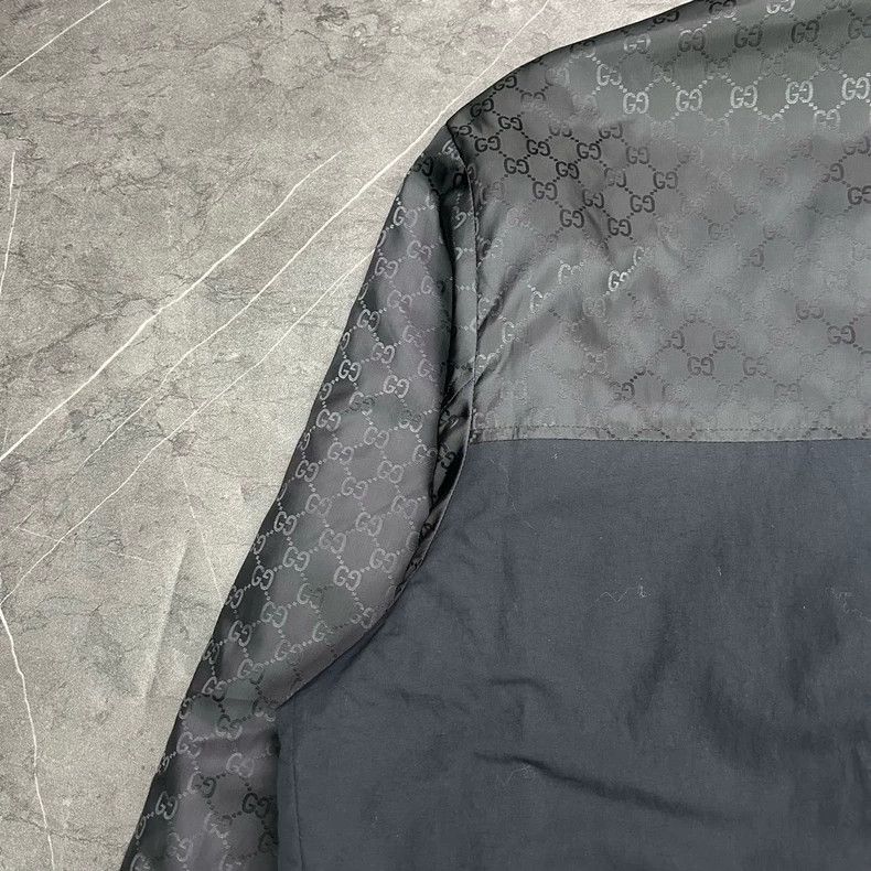 Gucci Gucci Logo Print Hooded Coat with Pockets Size US L / EU 52-54 / 3 - 6 Thumbnail