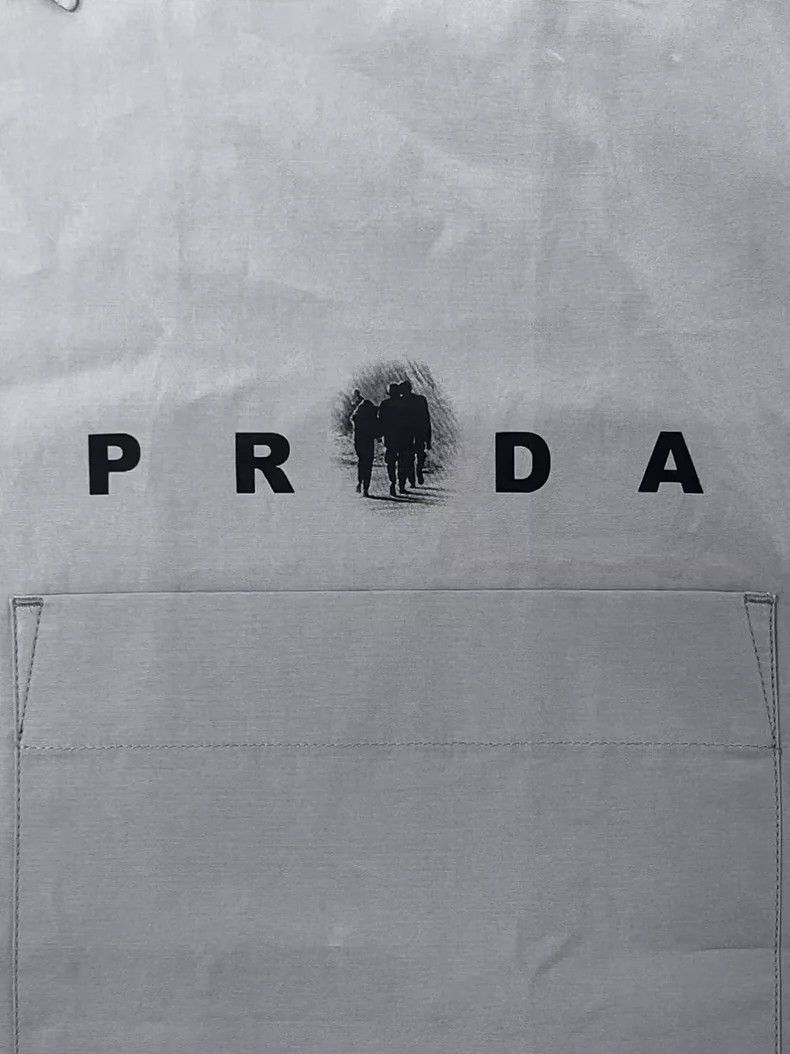 Prada Prada Logo Print Short Sleeve Casual Shirt Size US M / EU 48-50 / 2 - 3 Thumbnail