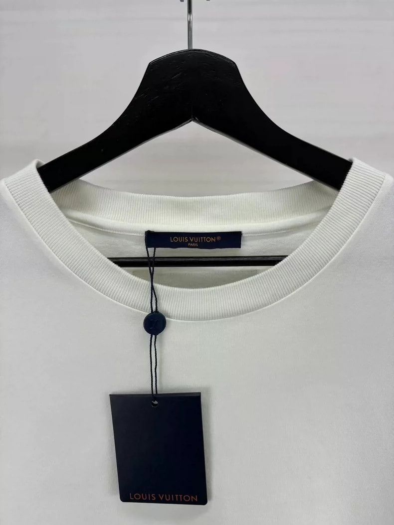 Louis Vuitton Louis Vuitton New Short Sleeve White Shirt Size US XL / EU 56 / 4 - 3 Thumbnail