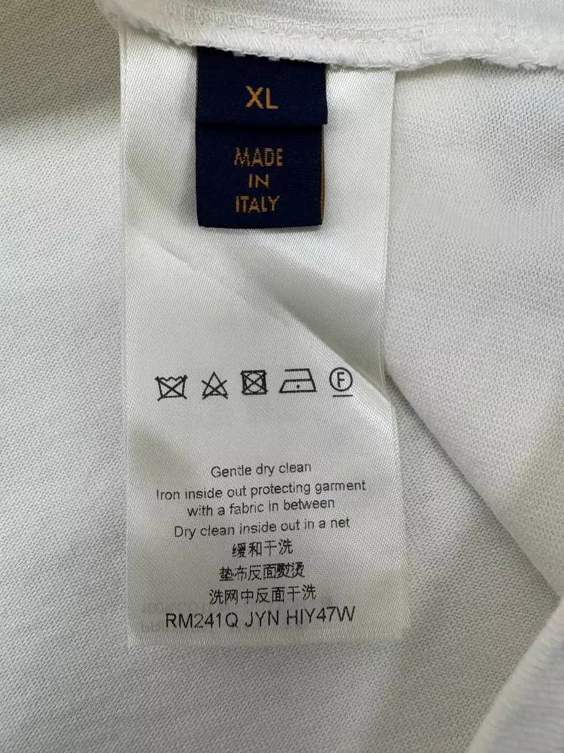 Louis Vuitton Louis Vuitton New Short Sleeve White Shirt Size US XL / EU 56 / 4 - 5 Thumbnail