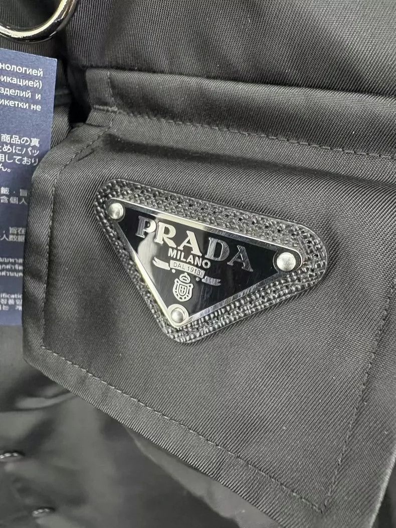 Prada Prada Multi-Pocket Nylon Short Sleeve Shirt Size US M / EU 48-50 / 2 - 4 Thumbnail