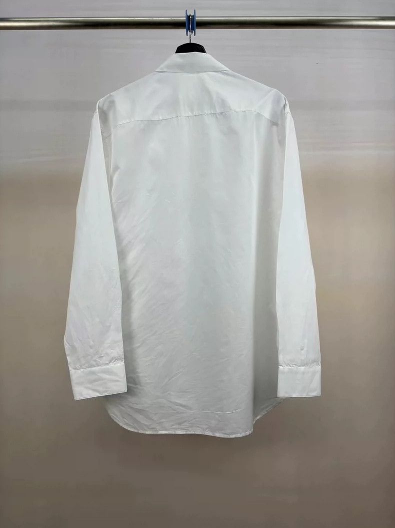 Dior Dior Embroidered Logo Long Sleeve Shirt Size US M / EU 48-50 / 2 - 2 Thumbnail