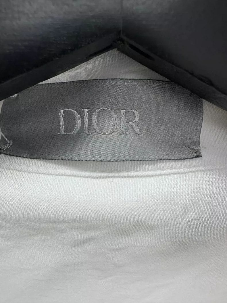 Dior Dior Embroidered Logo Long Sleeve Shirt Size US M / EU 48-50 / 2 - 4 Thumbnail