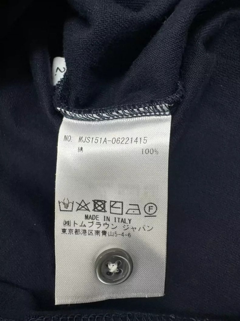 Thom Browne Thom Browne Deep Blue Long Sleeve Shirt Size US M / EU 48-50 / 2 - 5 Thumbnail