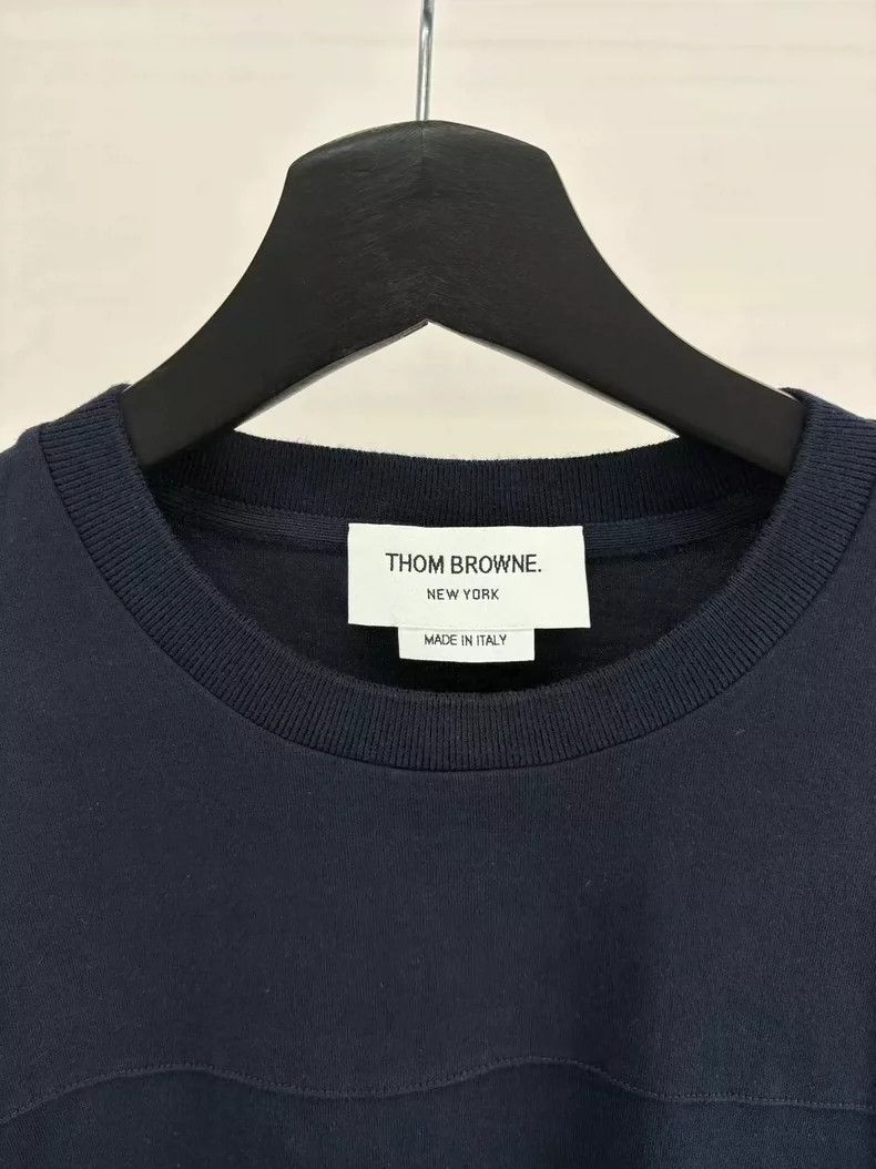 Thom Browne Thom Browne Deep Blue Long Sleeve Shirt Size US M / EU 48-50 / 2 - 3 Thumbnail