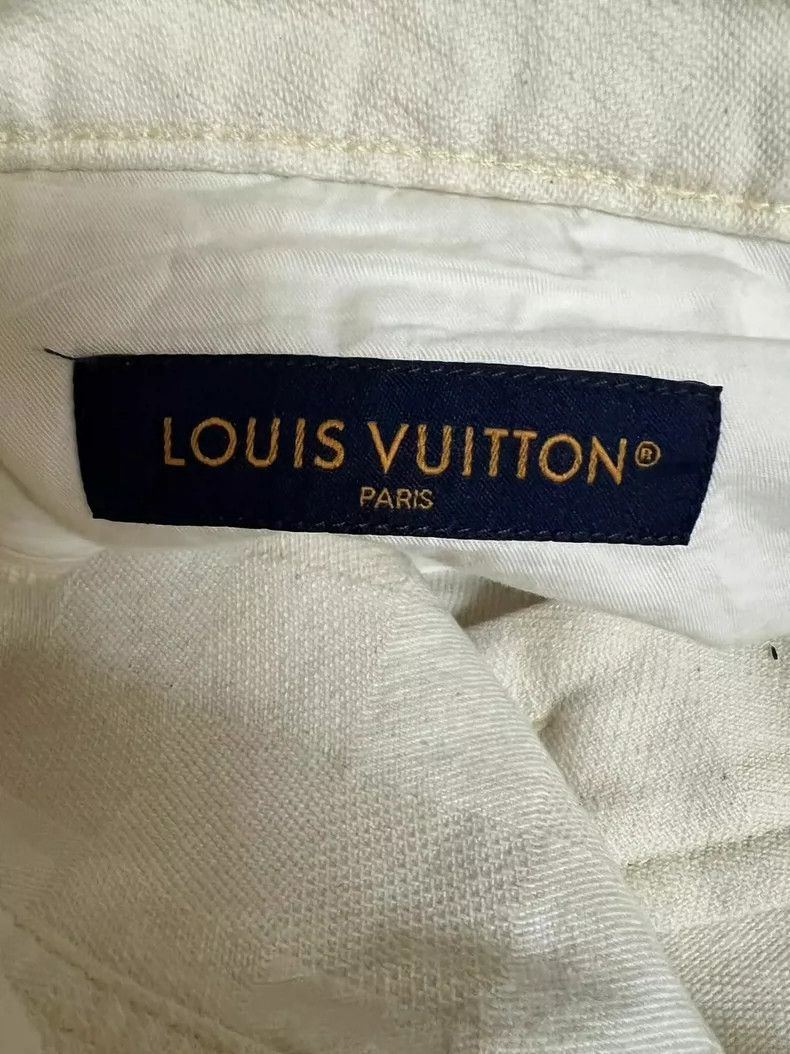 Louis Vuitton New Louis Vuitton Checkered Denim Pants Size US 31 - 4 Thumbnail