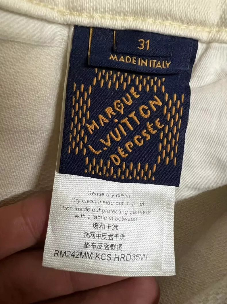 Louis Vuitton New Louis Vuitton Checkered Denim Pants Size US 31 - 5 Thumbnail