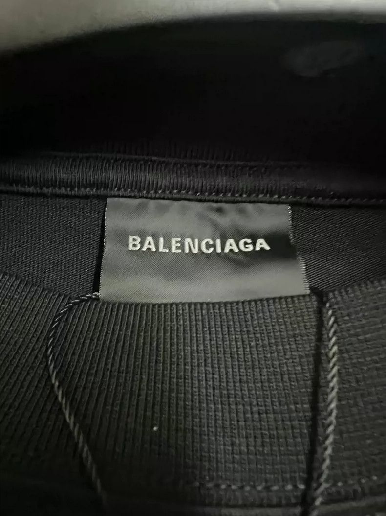 Balenciaga Balenciaga Reverse Embroidered Logo Short Sleeve Size US L / EU 52-54 / 3 - 3 Thumbnail