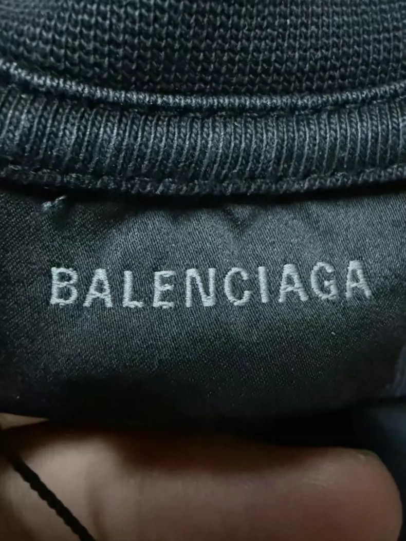 Balenciaga Balenciaga Logo Short Sleeve Shirt Size S Size US S / EU 44-46 / 1 - 3 Thumbnail