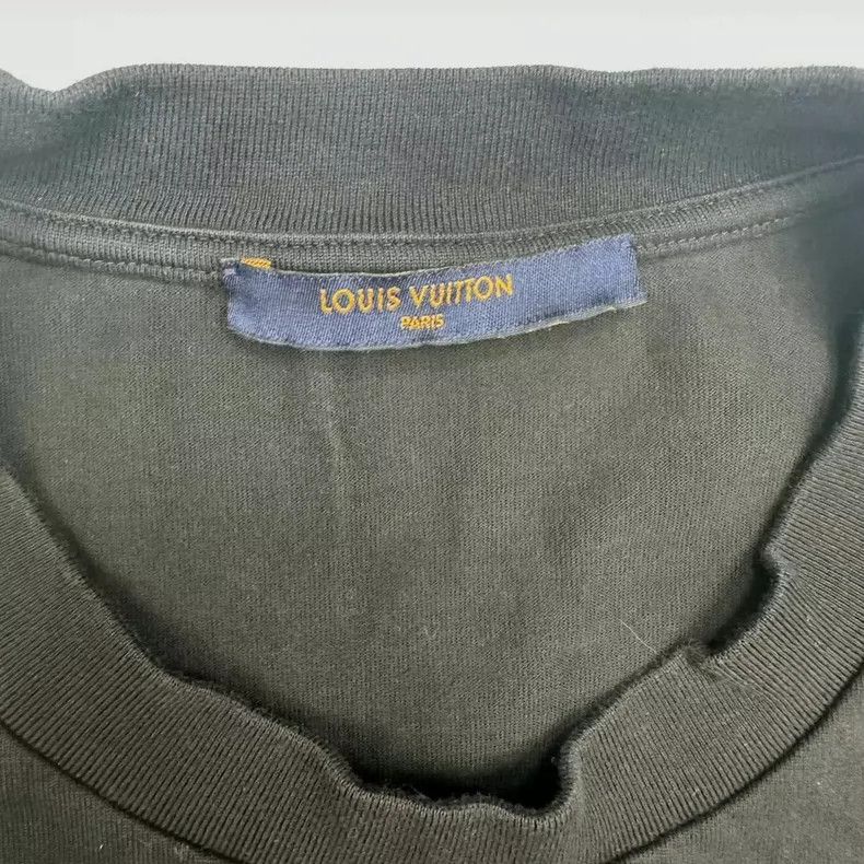Louis Vuitton Louis Vuitton Black Short Sleeve Gradient T-Shirt Size US M / EU 48-50 / 2 - 3 Thumbnail