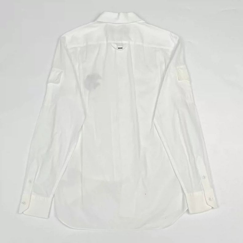 Louis Vuitton Louis Vuitton White Long Sleeve Shirt Size US S / EU 44-46 / 1 - 3 Thumbnail