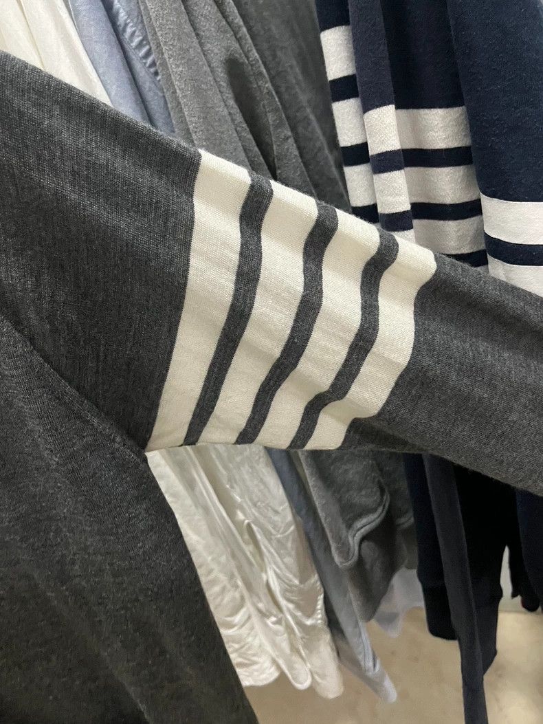 Thom Browne Classic Thom Browne Gray Cardigan-dmc Size US M / EU 48-50 / 2 - 4 Thumbnail