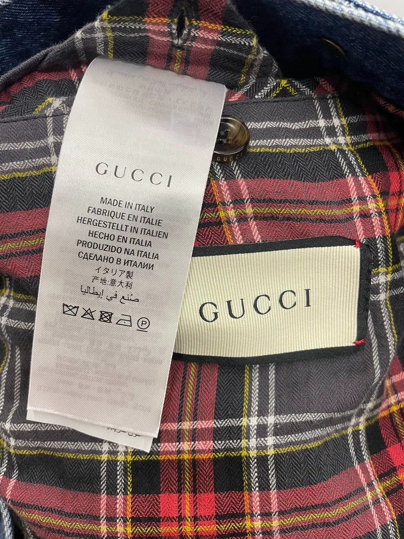 Gucci Gucci Denim Jacket with Patch-dmc Size US L / EU 52-54 / 3 - 4 Thumbnail