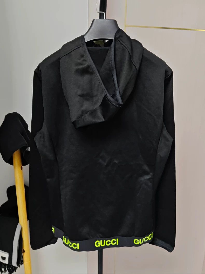 Gucci Gucci FW22 Logo Zip Jacket-dmc Size US XL / EU 56 / 4 - 2 Thumbnail