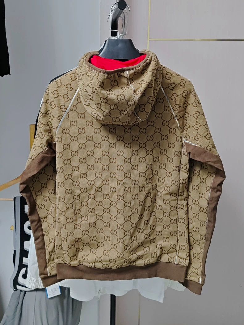 Gucci Gucci Logo Hooded Zip Jacket-dmc Size US M / EU 48-50 / 2 - 2 Thumbnail