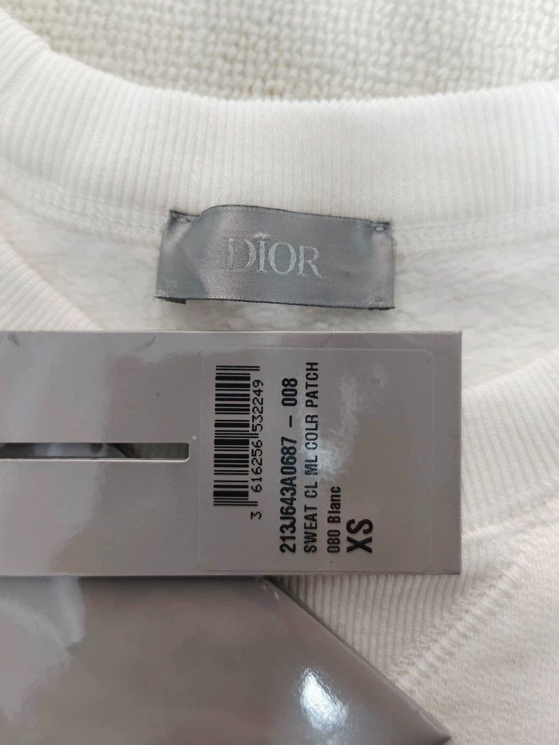 Dior Dior x Sacai Logo Sweatshirt-dmc Size US XS / EU 42 / 0 - 6 Thumbnail