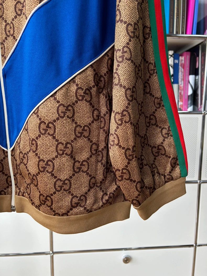 Gucci Gucci Red Blue Logo Jacket Set-dmc Size US S / EU 44-46 / 1 - 5 Thumbnail