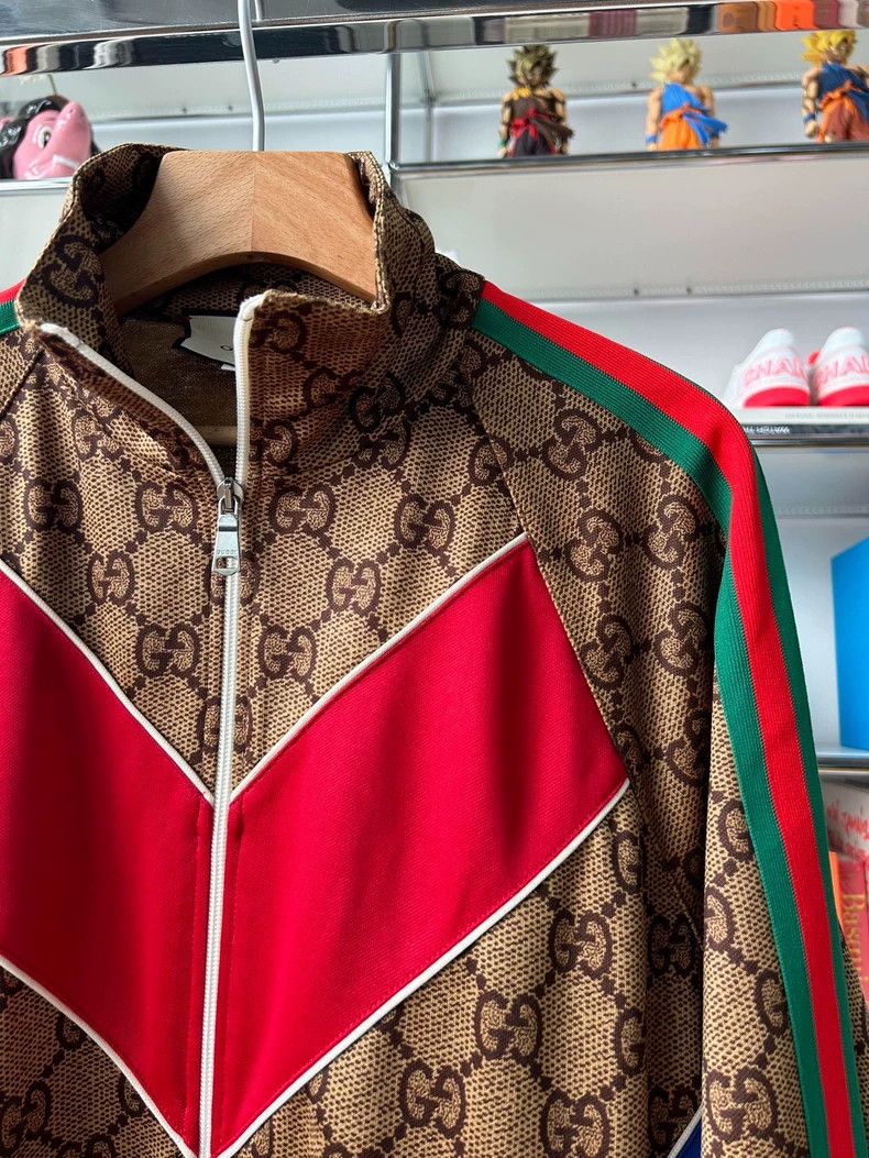 Gucci Gucci Red Blue Logo Jacket Set-dmc Size US S / EU 44-46 / 1 - 3 Thumbnail