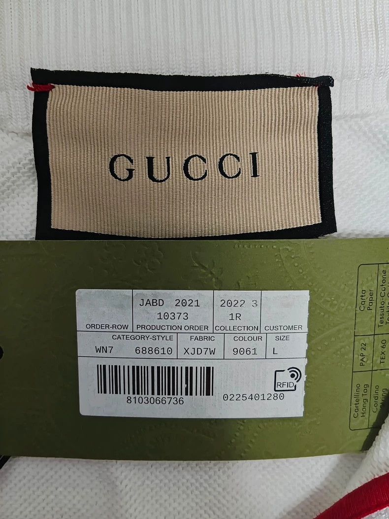 Gucci Gucci Striped Logo Zip Long Sleeve Jacket-dmc Size US L / EU 52-54 / 3 - 5 Thumbnail