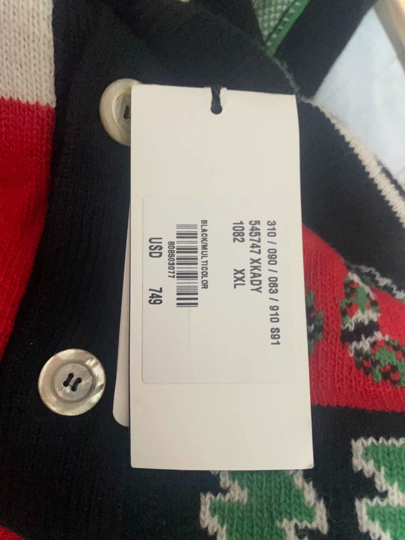 Gucci Gucci Cardigan with Colorful Design-dmc Size US XXL / EU 58 / 5 - 5 Thumbnail