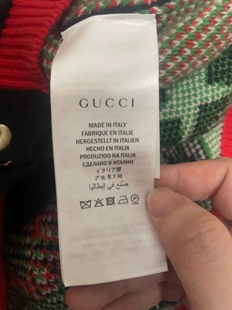 Gucci Gucci Cardigan with Colorful Design-dmc Size US XXL / EU 58 / 5 - 4 Thumbnail