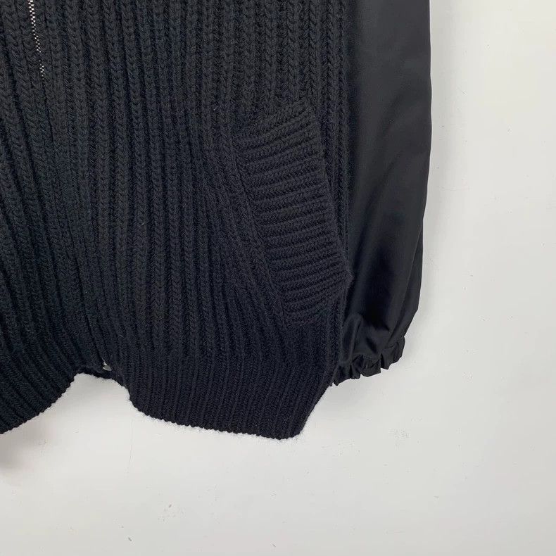 Prada Prada Black Wool Zip Hoodie Sweater-dmc Size US M / EU 48-50 / 2 - 4 Thumbnail