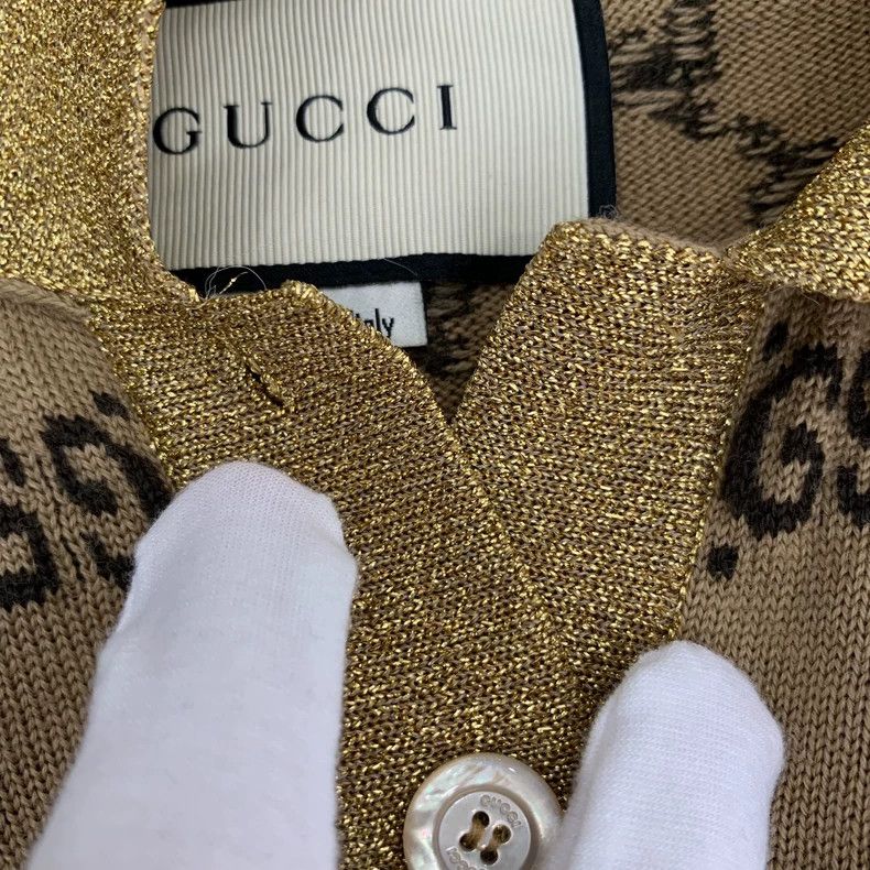 Gucci Brown Logo Knit Pullover Sweater-dmc Size US L / EU 52-54 / 3 - 9 Thumbnail